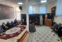 نشست اساتید و کادر مدیریتی مدارس علمیه و ائمه جمعه شرق استان با آیت الله حسینی خراسانی عضو محترم فقهای شورای نگهبان نشست اساتید و کادر مدیریتی مدارس علمیه و ائمه جمعه شرق استان با آیت الله حسینی خراسانی عضو محترم فقهای شورای نگهبان