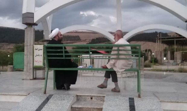 دیدار مسئول محترم مدرسه با تولیت محترم زائر سرای امام هشتم علیه السلام