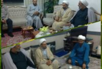 دیدار مدیر محترم مدرسه با دو نفر از مربیان طرح نور دیدار مدیر محترم مدرسه با دو نفر از مربیان طرح نور