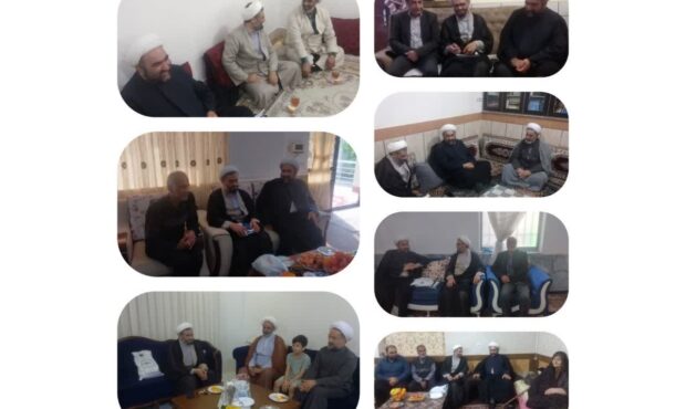 دیدار مسئول‌محترم و مدیر مدرسه علمیه سفیران هدایت امام جواد علیه‌السلام آزادشهر از کارکنان مدرسه