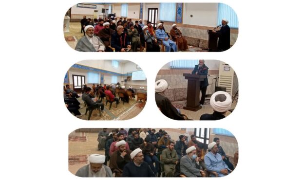 سخنرانی دکتر عباسپور، معاون فرهنگی دانشگاه آزاد اسلامی، در مدرسه علمیه سفیران هدایت امام جواد علیهالسلام آزادشهر سخنرانی دکتر عباسپور، معاون فرهنگی دانشگاه آزاد اسلامی، در مدرسه علمیه سفیران هدایت امام جواد علیهالسلام آزادشهر