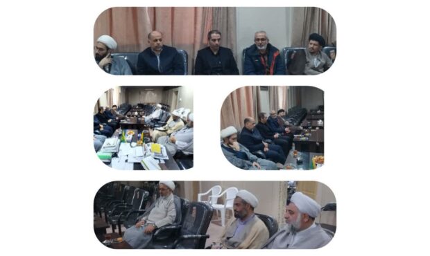 گزارش خبری جلسه هماندیشی حوزه و دانشگاه در دفتر امام جمعه آزادشهر گزارش خبری جلسه هماندیشی حوزه و دانشگاه در دفتر امام جمعه آزادشهر