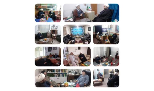 دار حجت‌الاسلام والمسلمین حاج آقای ذوالفقاری باتعدادی از ائمه جمعه استان گلستان