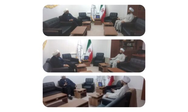 دیدار مسئول مدرسه علمیه سفیران هدایت امام جواد علیه‌السلام با مدیر حوزه علمیه استان گلستان