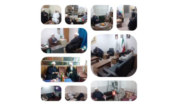 دیدارهای حاج آقای ذو الفقاری مسئول مدرسه علمیه سفیران هدایت امام جواد علیه‌السلام آزادشهر با علما و مدیران حوزه‌های علمیه سمنان و گلستان