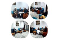 دیدار صمیمانه مدیریت مدرسه علمیه سفیران هدایت آزادشهر با استاد کوهساریان  به مناسبت میلاد فرخنده فرزند ارجمند جناب استاد «کوهساریان»، مدیر و معاونین مدرسه علمیه سفیران هدایت امام جواد (علیه‌السلام) با حضور در منزل ایشان، این قدم نو رسیده را تبریک گفتند.