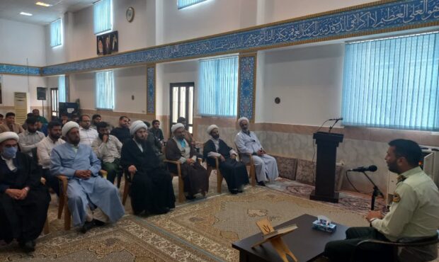 برگزاری جلسه عمومی به مناسبت هفته نیروی انتظامی